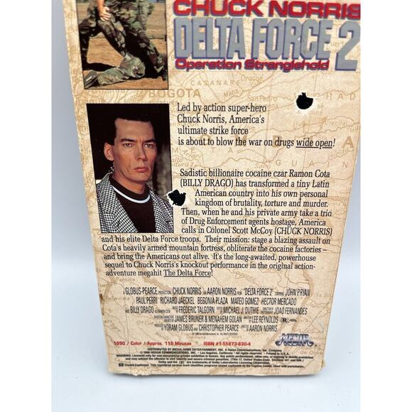 Delta Force 2 (VHS, 1991) - Picture 4 of 5